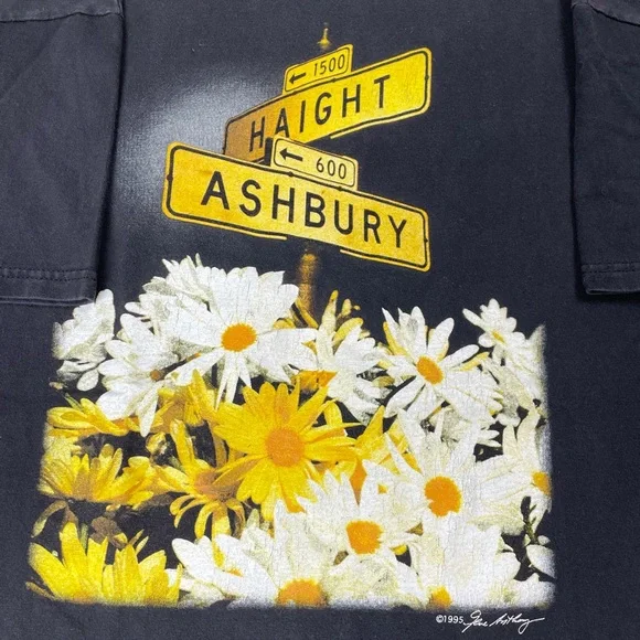 Vintage Gene Anthony Haight and Ashbury tee shirt - Picture 3 of 5